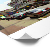 Afbeelding van de binnenstad Leavenworth, KS, Canv Poster (Hoek)