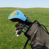 Afbeelding van de Birmese pythonslang cartoon Golfheadcover (Insitu)
