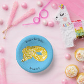 Afbeelding van de Birmese pythonslang cartoon Papieren Kommen (Feest)