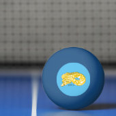 Afbeelding van de Birmese pythonslang cartoon Pingpongbal (Net)