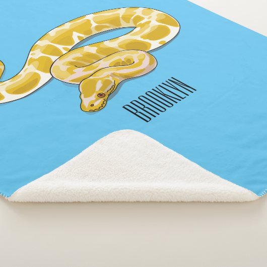 Afbeelding van de Birmese pythonslang cartoon Sherpa Deken (3/4)