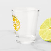 Afbeelding van de Birmese pythonslang cartoon Shot Glas (Rechts)