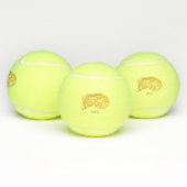 Afbeelding van de Birmese pythonslang cartoon Tennisballen (Multi)