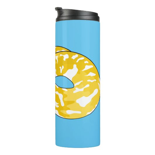 Afbeelding van de Birmese pythonslang cartoon Thermosbeker (Geroteerd rechts)