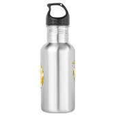 Afbeelding van de Birmese pythonslang cartoon Waterfles (Achterkant)