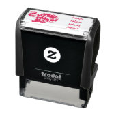 Afbeelding van de Birmese pythonslang cartoon Zelfinktende Stempel (Product)