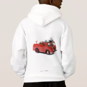 Afbeelding van de brandweermotor voor kinderen (Achterkant)