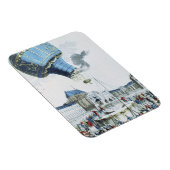 Afbeelding van de broers van de Montgolfier-luchtb Magneet (Rechterzijde)