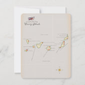 Afbeelding van de Canarische Eilanden. (Achterkant)