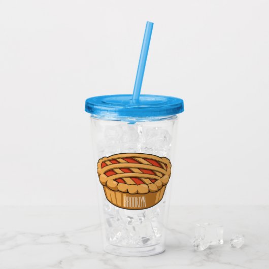 Afbeelding van de cartoon acryl drinkbeker (Achterkant ijs)