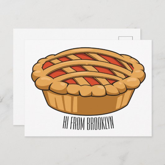 Afbeelding van de cartoon briefkaart (Voorkant / Achterkant)