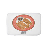 Afbeelding van de cartoon Churo Badmat (Voorkant)