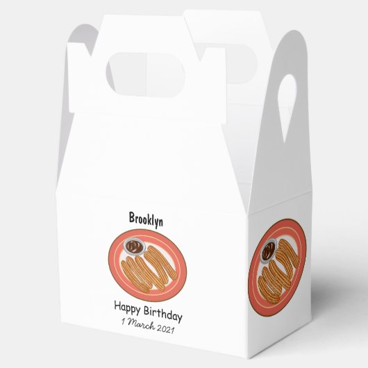 Afbeelding van de cartoon Churo Bedankdoosjes (Geopend)