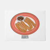 Afbeelding van de cartoon Churo Deurmat (Voorkant)