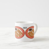 Afbeelding van de cartoon Churo Espresso Kop (Voorkant rechts)