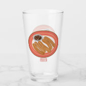 Afbeelding van de cartoon Churo Glas (Achterkant)