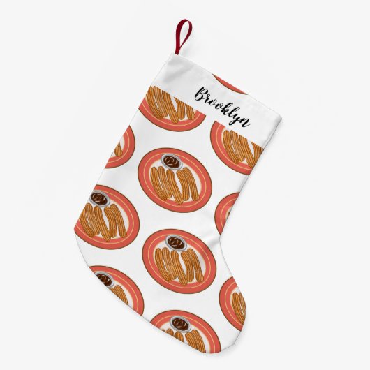 Afbeelding van de cartoon Churo Kleine Kerstsok (Voorkant (Hangend))