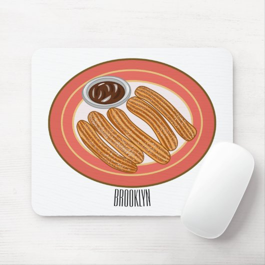 Afbeelding van de cartoon Churo Muismat (Met muis)