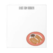 Afbeelding van de cartoon Churo Notitieblok (Voorkant)