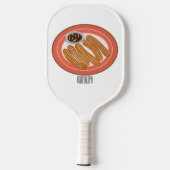 Afbeelding van de cartoon Churo Pickleball Paddle (Achterkant)