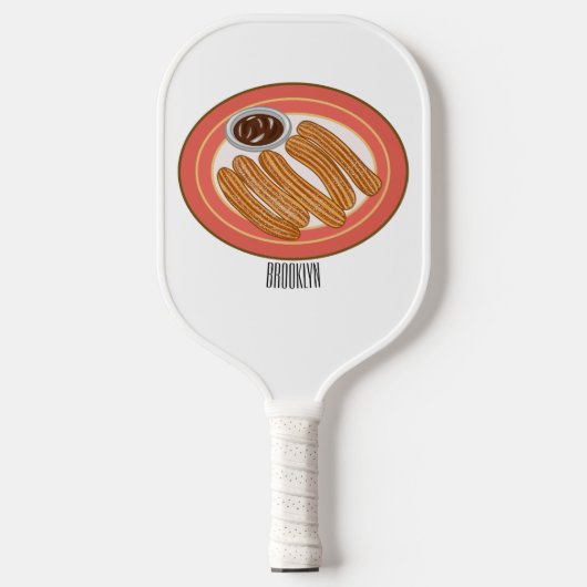 Afbeelding van de cartoon Churo Pickleball Paddle (Voorkant)