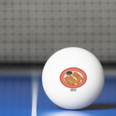 Afbeelding van de cartoon Churo Pingpongbal (Net)