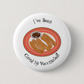 Afbeelding van de cartoon Churo Ronde Button 5,7 Cm (Voorkant)