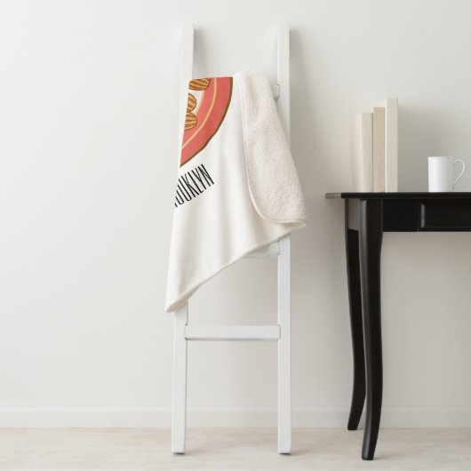 Afbeelding van de cartoon Churo Sherpa Deken (In situ)