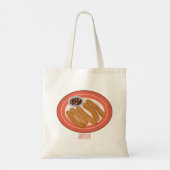 Afbeelding van de cartoon Churo Tote Bag (Achterkant)