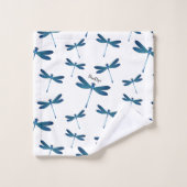 Afbeelding van de cartoon Dragonfly Bad Handdoek (Wasdoekje)