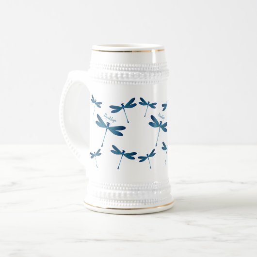 Afbeelding van de cartoon Dragonfly Bierpul (Voorkant links)