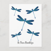 Afbeelding van de cartoon Dragonfly Briefkaart (Voorkant)