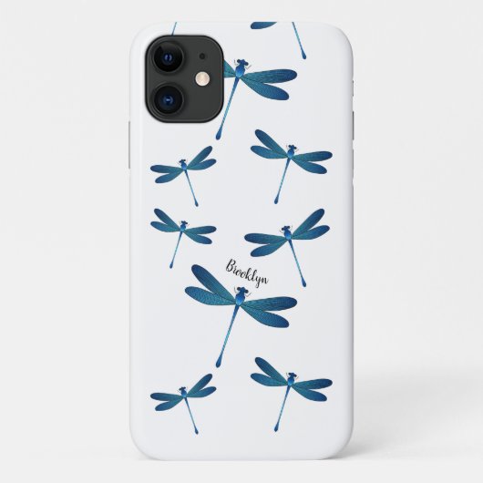 Afbeelding van de cartoon Dragonfly Case-Mate iPhone Case (Achterkant)