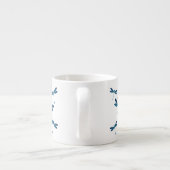 Afbeelding van de cartoon Dragonfly Espresso Kop (Achterkant)