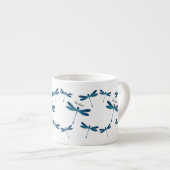 Afbeelding van de cartoon Dragonfly Espresso Kop (Voorkant rechts)