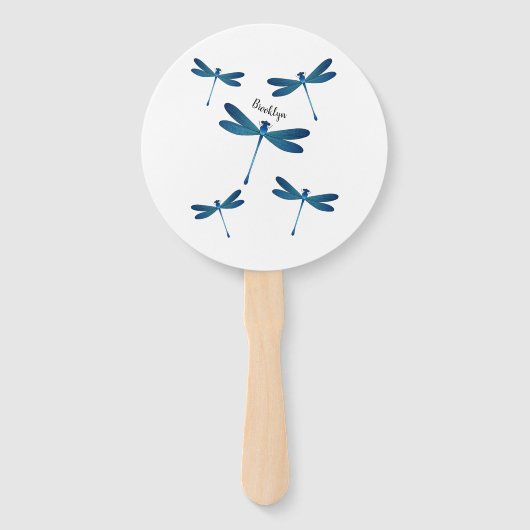 Afbeelding van de cartoon Dragonfly Handwaaier (Voorkant)
