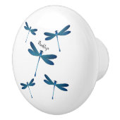 Afbeelding van de cartoon Dragonfly Keramische Knop (Rechts)