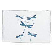 Afbeelding van de cartoon Dragonfly Kussensloop (Achterkant)