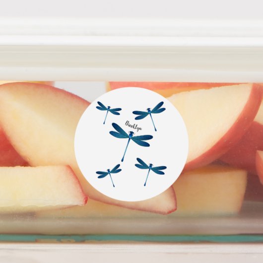 Afbeelding van de cartoon Dragonfly Labels (Aangebracht)
