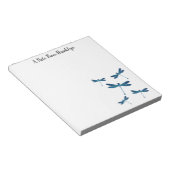 Afbeelding van de cartoon Dragonfly Notitieblok (Schuin)