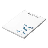 Afbeelding van de cartoon Dragonfly Notitieblok (Linkerzijde)