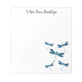 Afbeelding van de cartoon Dragonfly Notitieblok (Voorkant)
