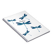 Afbeelding van de cartoon Dragonfly Notitieboek (Rechterzijde)