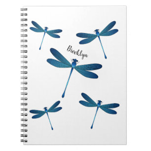 Afbeelding van de cartoon Dragonfly Notitieboek