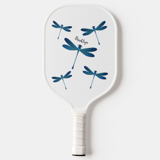Afbeelding van de cartoon Dragonfly Pickleball Paddle (Achterkant)
