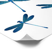 Afbeelding van de cartoon Dragonfly Poster (Hoek)