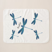 Afbeelding van de cartoon Dragonfly Sherpa Deken (Voorkant (horizontaal))
