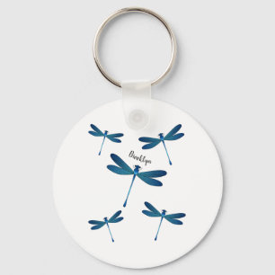 Afbeelding van de cartoon Dragonfly Sleutelhanger