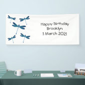 Afbeelding van de cartoon Dragonfly Spandoek (Beurs)