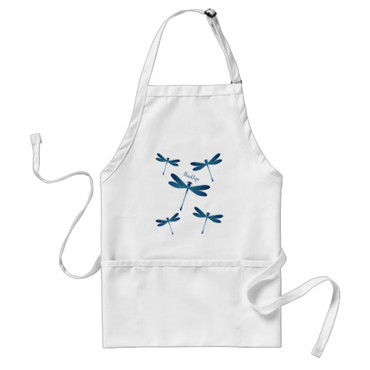 Afbeelding van de cartoon Dragonfly Standaard Schort (Voorkant)